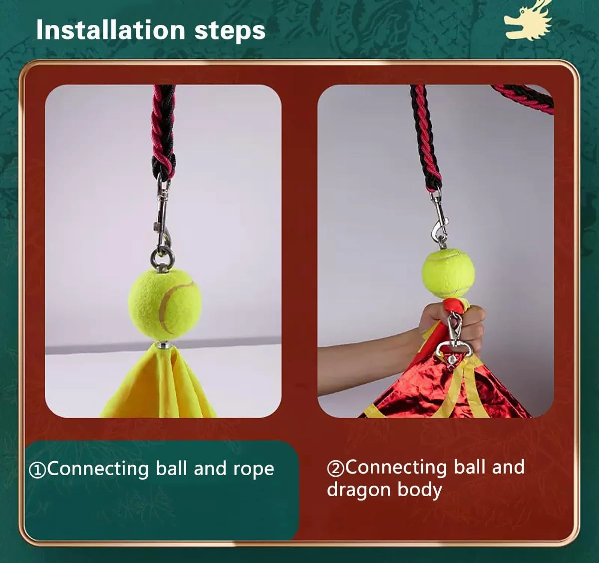 19.6 FT(6 Meters) Rainbow Ribbon Dragon Dance Poi, Outdoor Flinging Fitness Dragon Flowy Toy Silk-like dragon Ribbon Streamer Set with 340g Ball & 1.1 Meters Swing Rope (Pink, 6 Meters (19.6 FT))