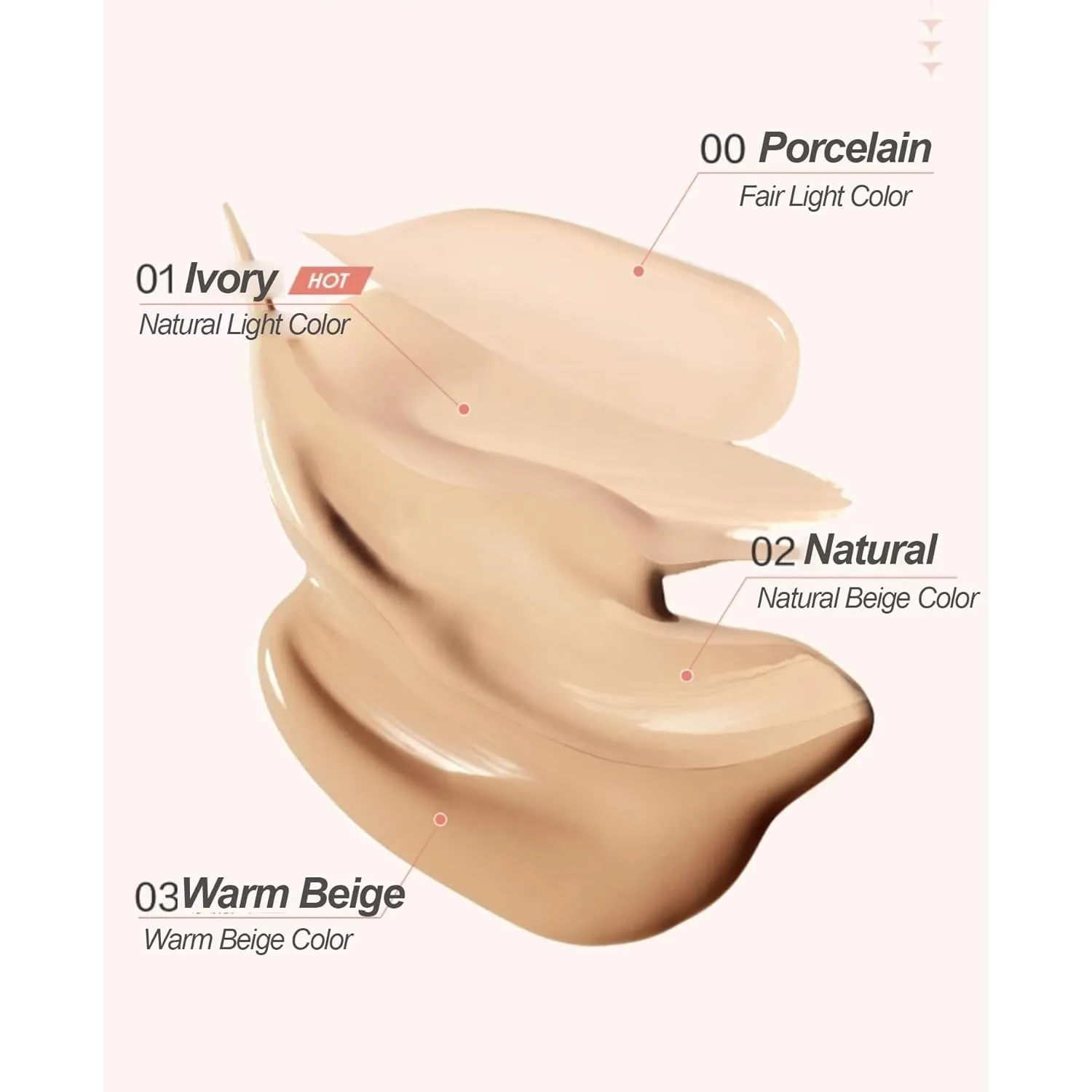 1PC PL Velvet Blur Lasting Foundation, Concealing Air Liquid Foundation, Create Flawless Makeup Foundation For Oily & Oily Combination Skin, 30ml (#03, 30ml)