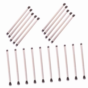 20Pcs Dual Ended Blending Brushes for Women Versatile Makeup Eyeshadow Tools Elegant for Precise Application and Effortless Blending of Eye Makeup