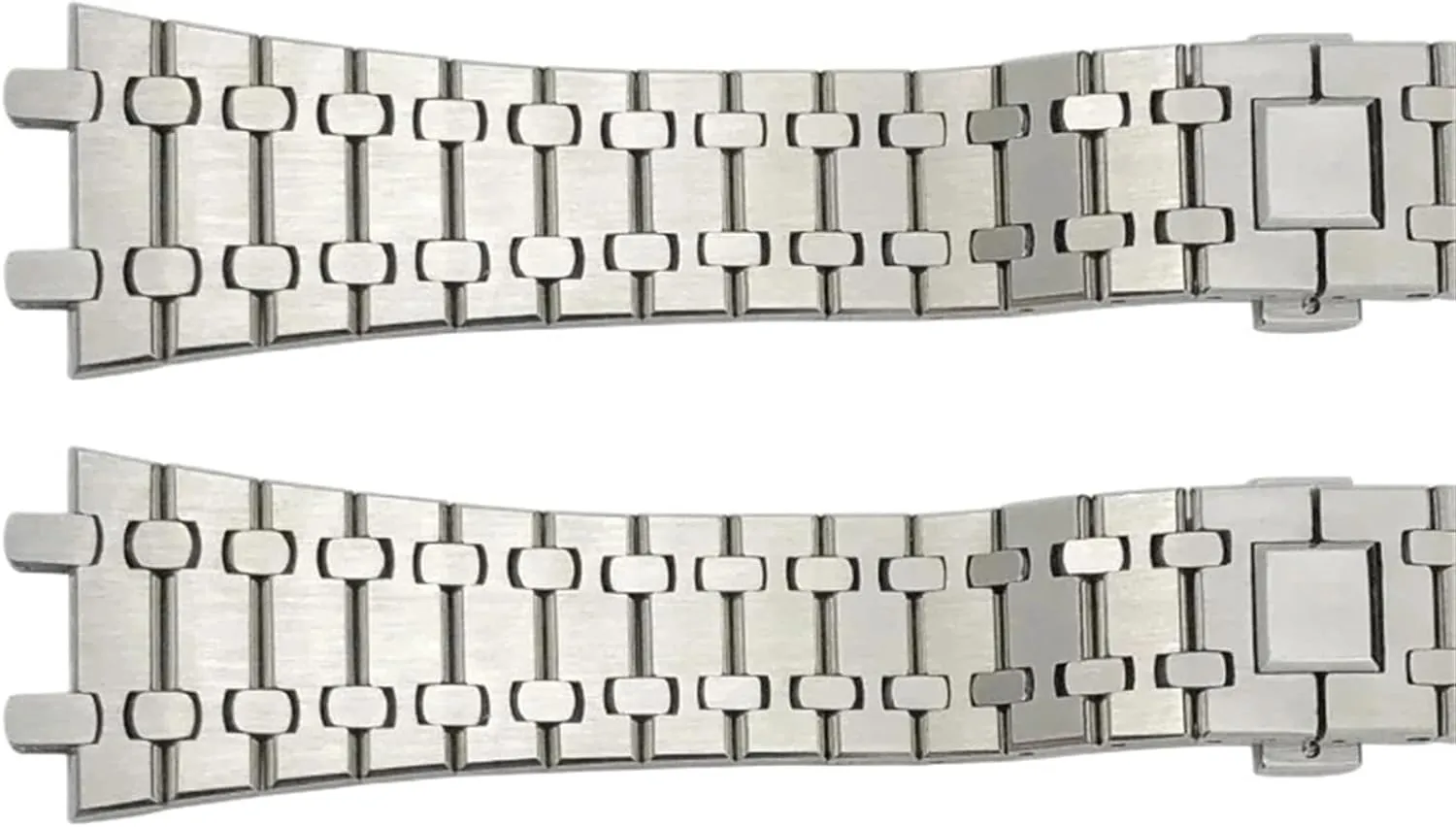 316L Stainless Steel Silver Bracelet For Strap Women Men Watch Band 21mm 26mm Quick Release