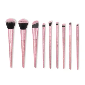 9 Sand Gold Makeup Brush Set Foundation Loose Powder Concealer Brush Glitter Set Makeup Tools