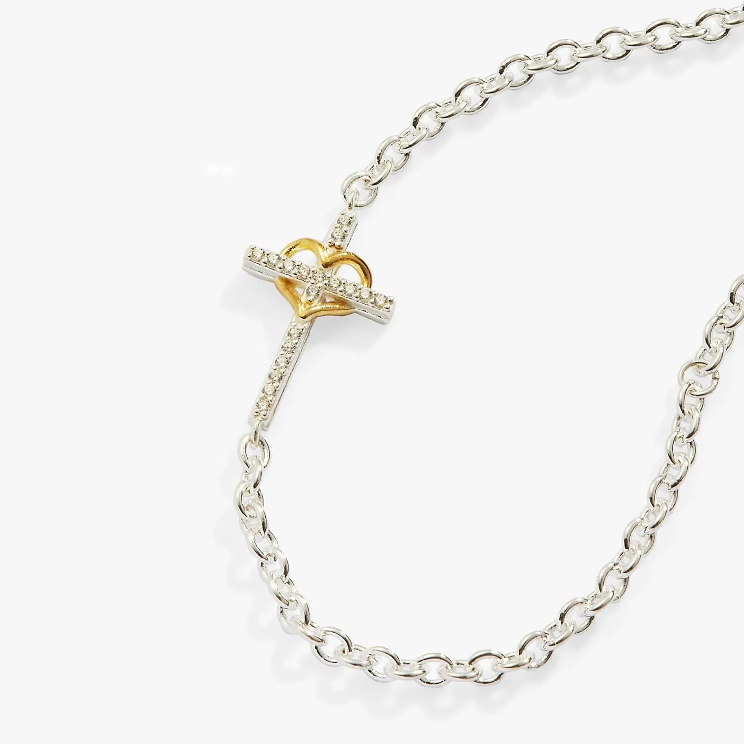 Alex and Ani Cross and Heart