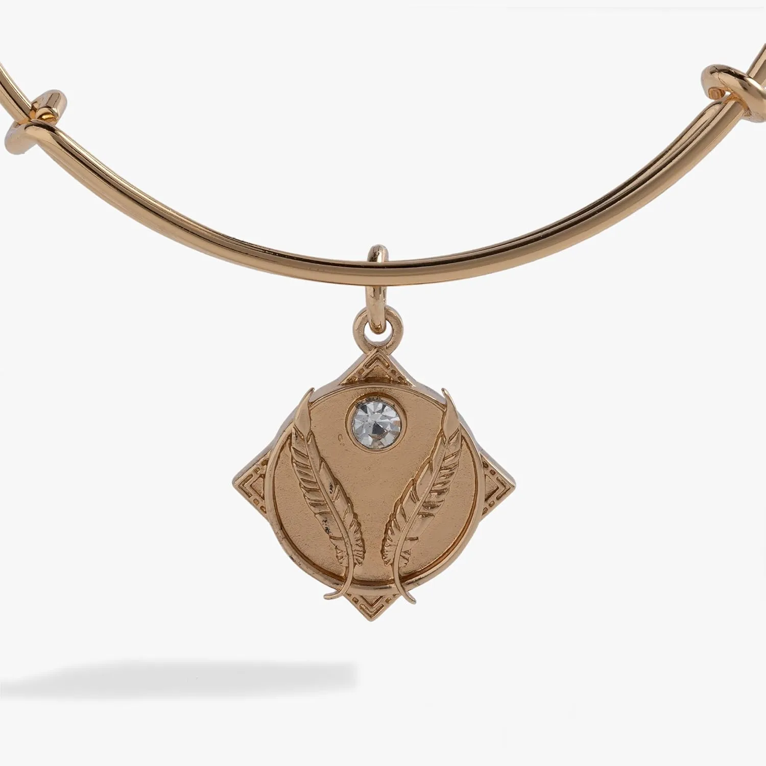 Alex and Ani Godspeed Feather Bangle