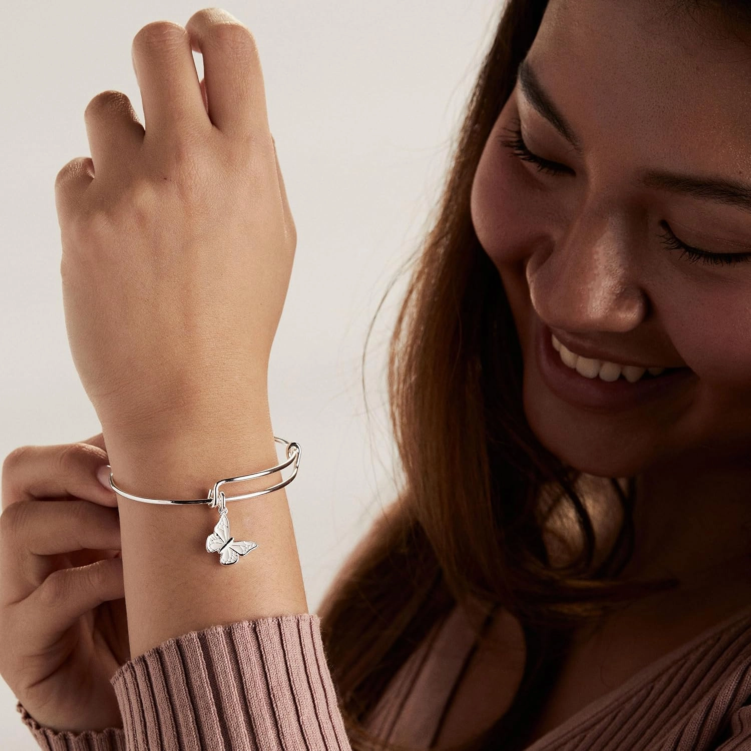 Alex and Ani Butterfly Bracelets