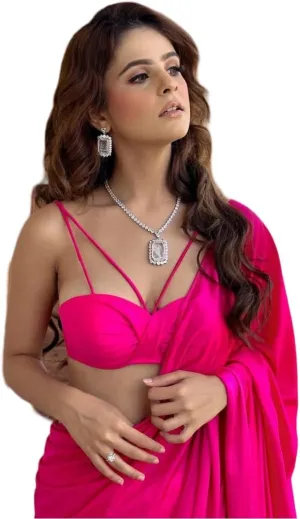 Alia Bollywood Party Wear Saree Designer Celebrity Inspired Saree for Women Weddings and Parties