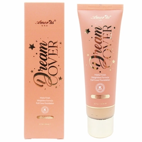 Amor Us Dream Cover Matte Foundation Assorted - Wholesale 6 Units (CO-DCFDAS6)