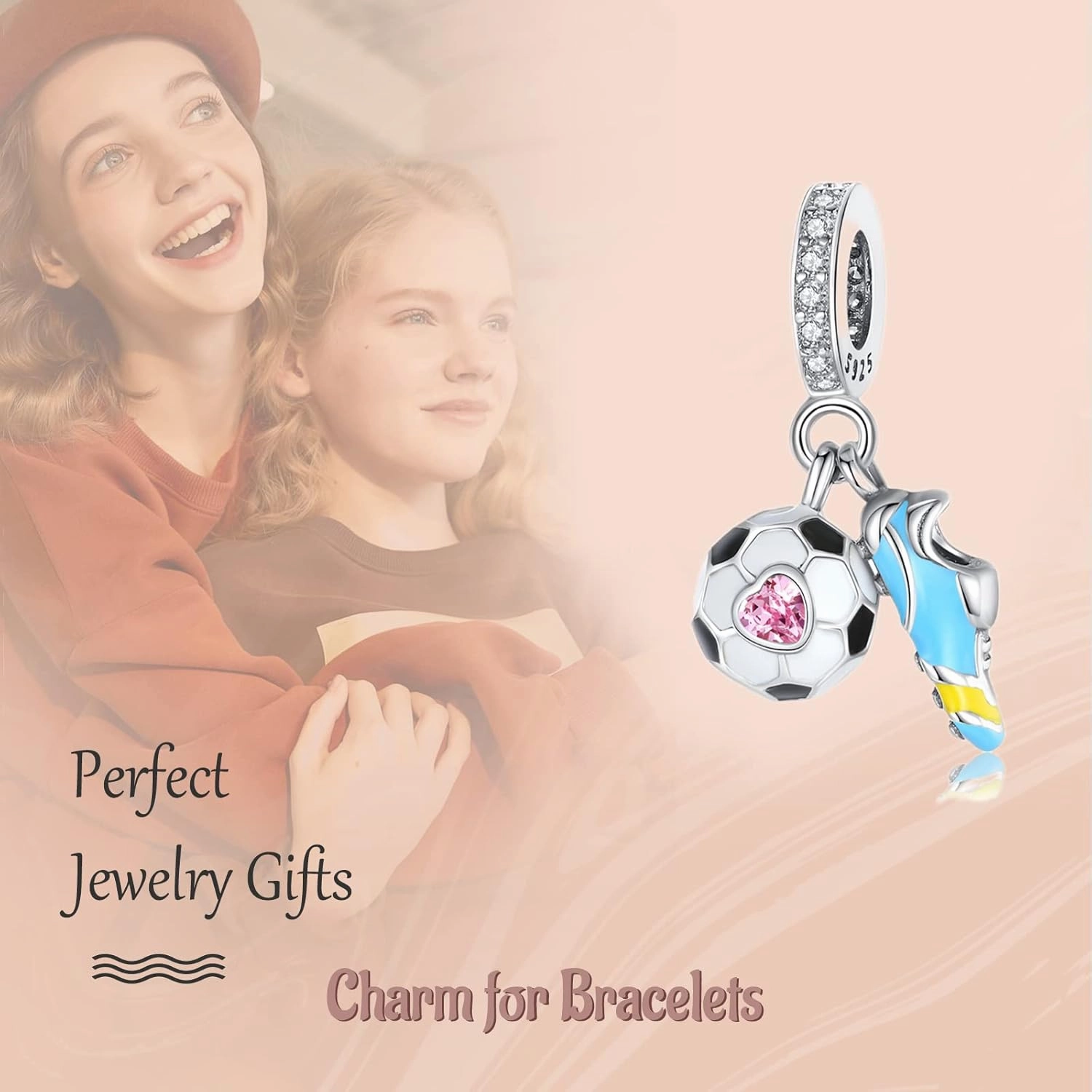 Annmors Silver Charms for Bracelets 925 Sterling Dragonfly Family Heart Love Dangle for Women Bracelet & Necklace Pendant