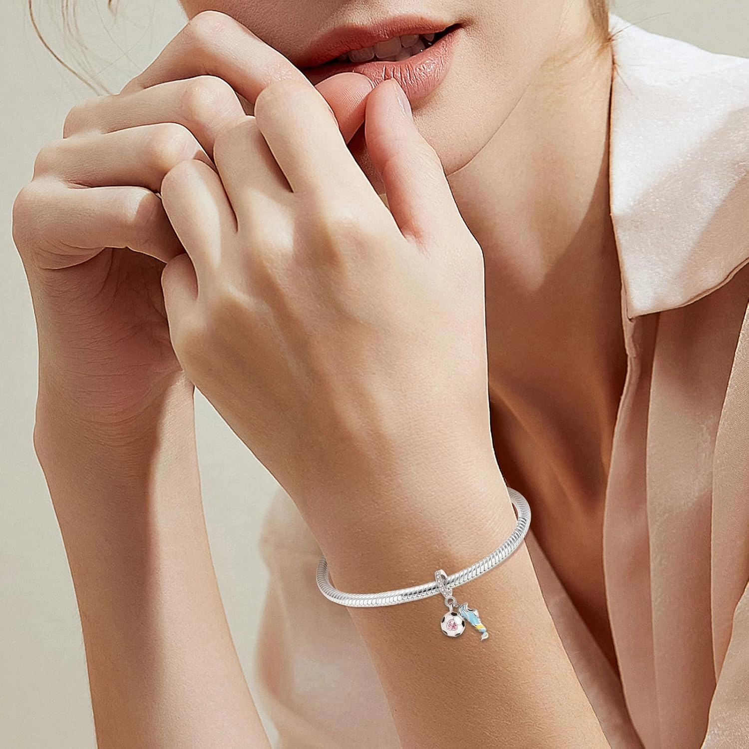 Annmors Silver Charms for Bracelets 925 Sterling Dragonfly Family Heart Love Dangle for Women Bracelet & Necklace Pendant