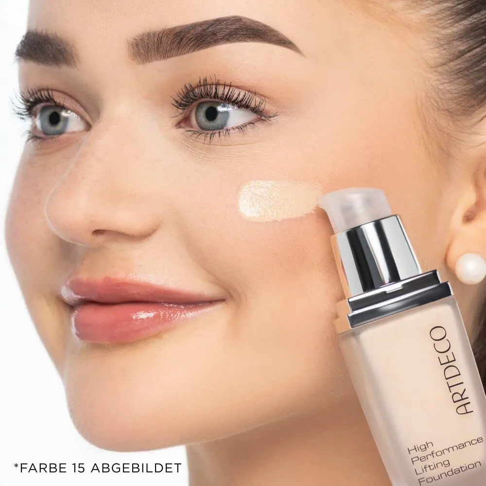 ARTDECO High Performance Lifting Foundation - Reflecting Honey N°11 - Reduces Wrinkles for firmer Skin & Soft Matte Finish - Vegan Makeup - Liquid Foundation with hyaluron - 1.05 Fl Oz