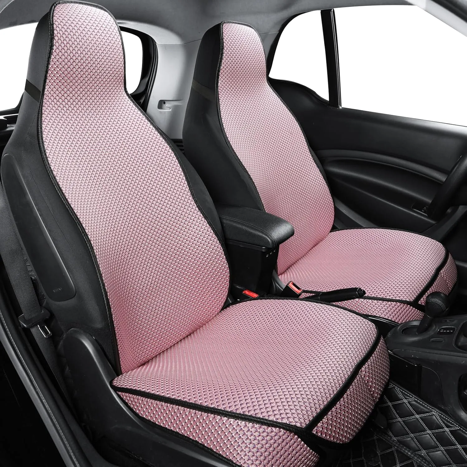 Auto Newer Car Seat Cover, Breathable Mesh, Universal Fit, Car Seat Protector, Pink, 2PCS
