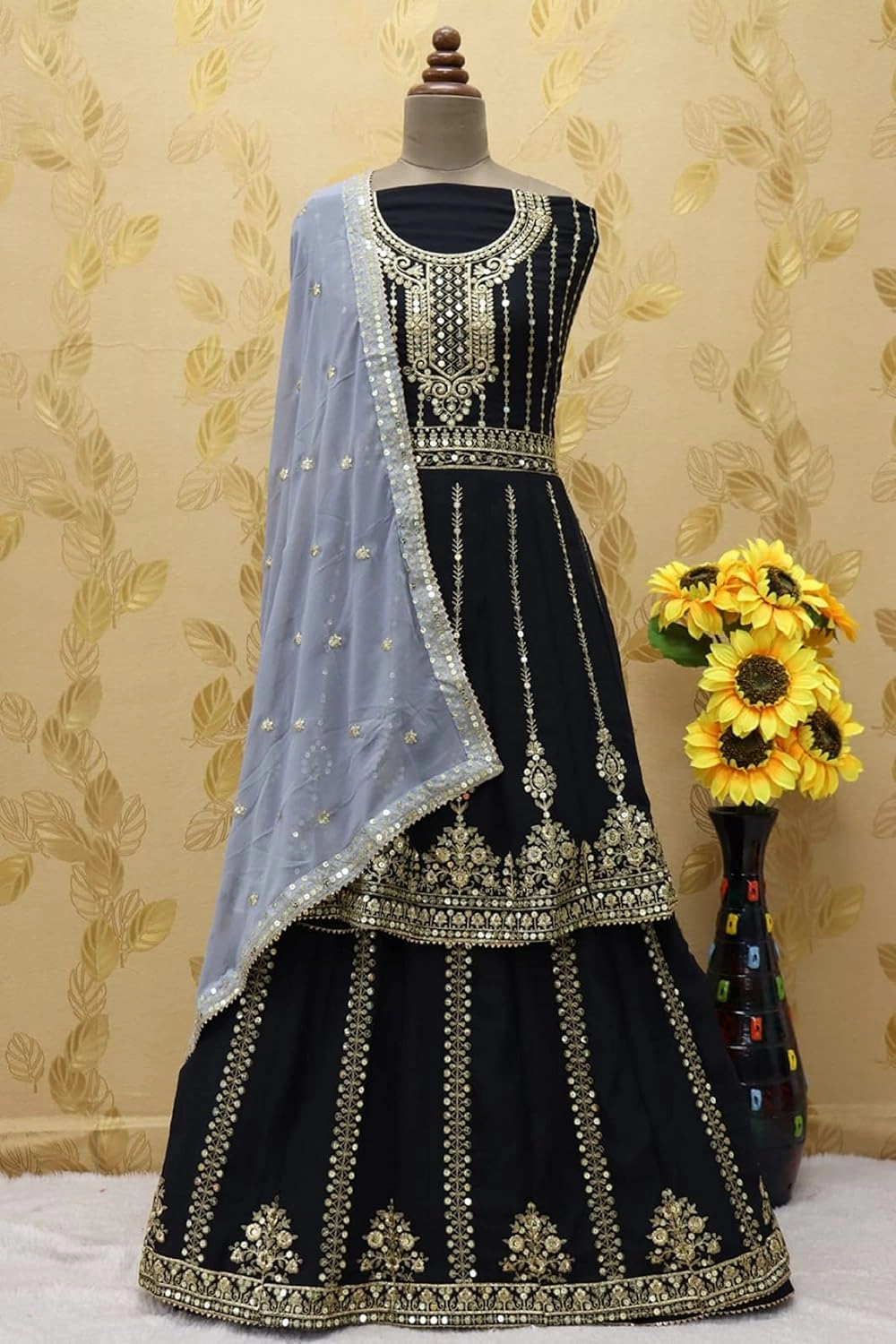 Beautiful Designer Indian Pakistani Ready to Wear Anarkali Shalwar Kameez Lengha Suits for Women