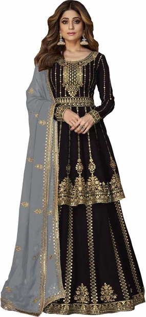 Beautiful Designer Indian Pakistani Ready to Wear Anarkali Shalwar Kameez Lengha Suits for Women