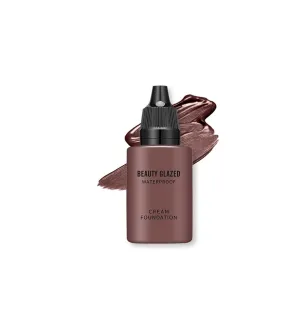 Beauty Black Matte Long Lasting Liquid Foundation Dark Concealer High Coverage Liquid Foundation (Size : 107)
