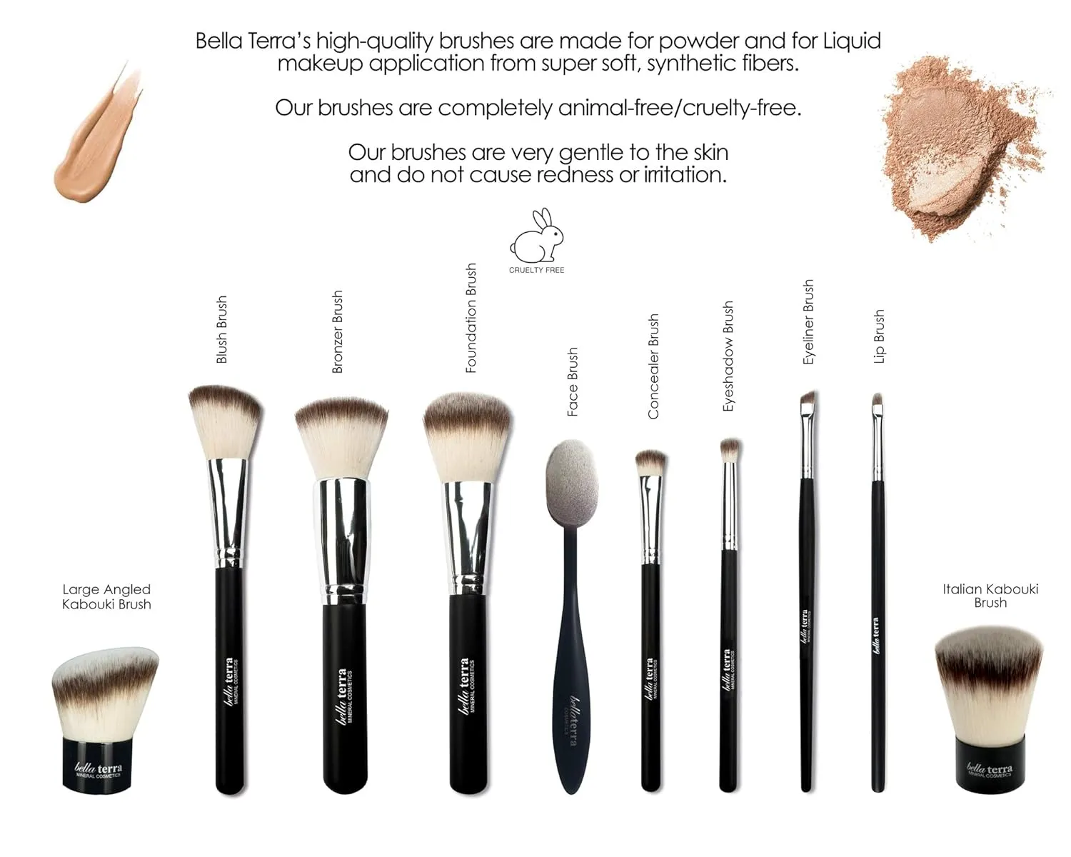 Bellaterra Cosmetics Mineral Powder Foundation | Long-Lasting All-Day Wear | Buildable Sheer to Full Coverage – Matte | Sensitive Skin Approved | Natural SPF 15 (Nutmeg) 9 grams