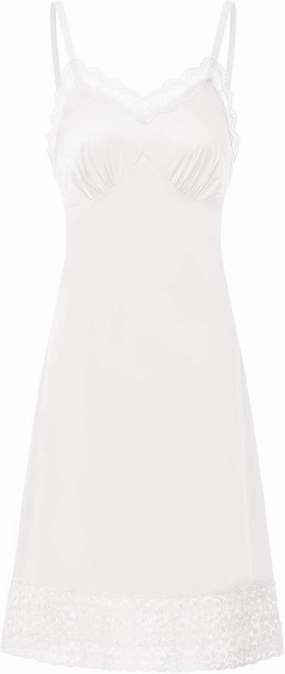 Belle Poque Lace Full Slips for Women Under Dresses Adjustable Spaghetti Strap Cami Dress