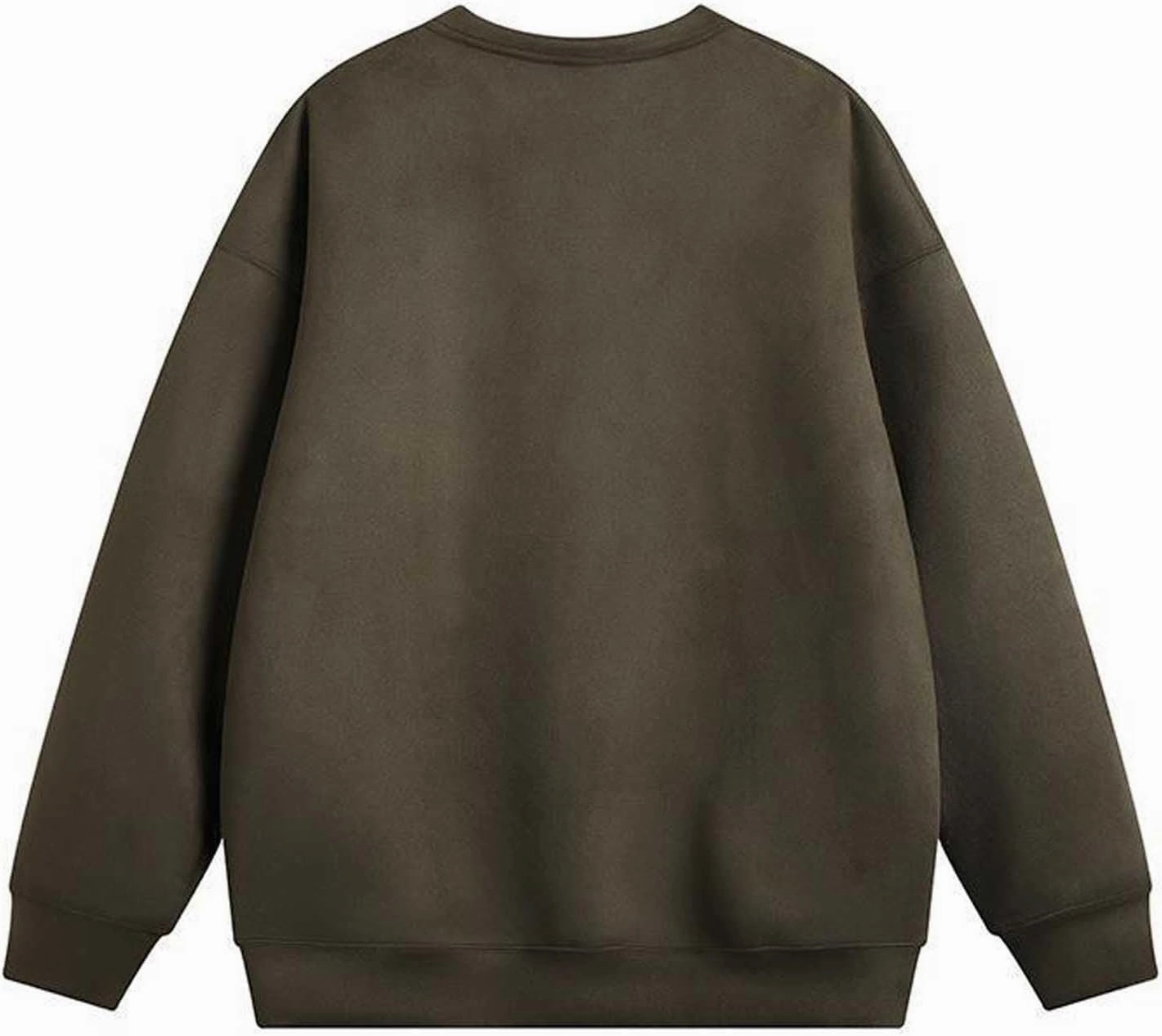 Big and Tall Shirts for Men 2024 Fashion Long Sleeve Solid Crewneck Sweatshirt No Hoodies Casual Loose Pullover