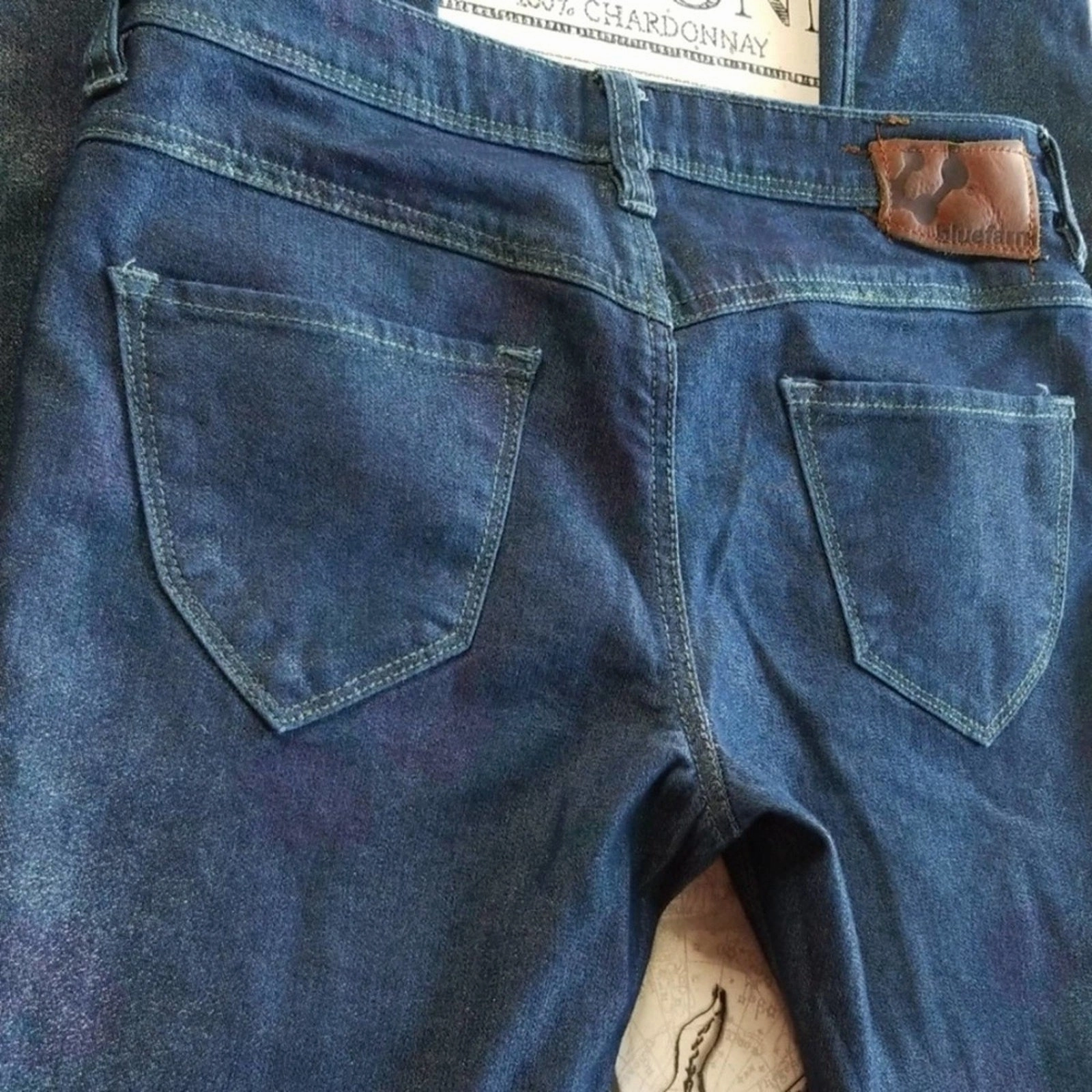 BLUEFARM* Shiny Skinny Jean's