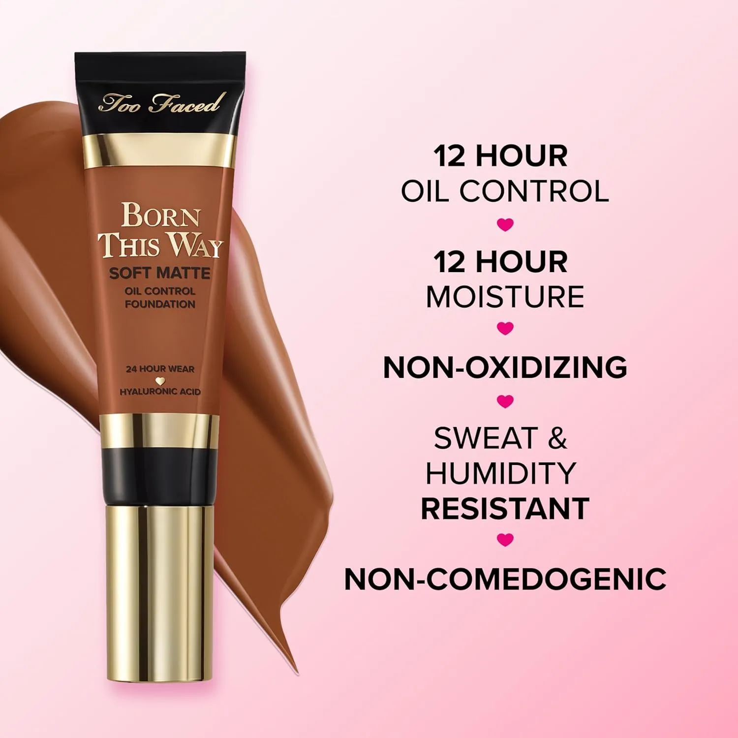 Born This Way Soft Matte Foundation | Hydrating, Oil Control, Long Lasting   Waterproof, 1.01 fl. oz.