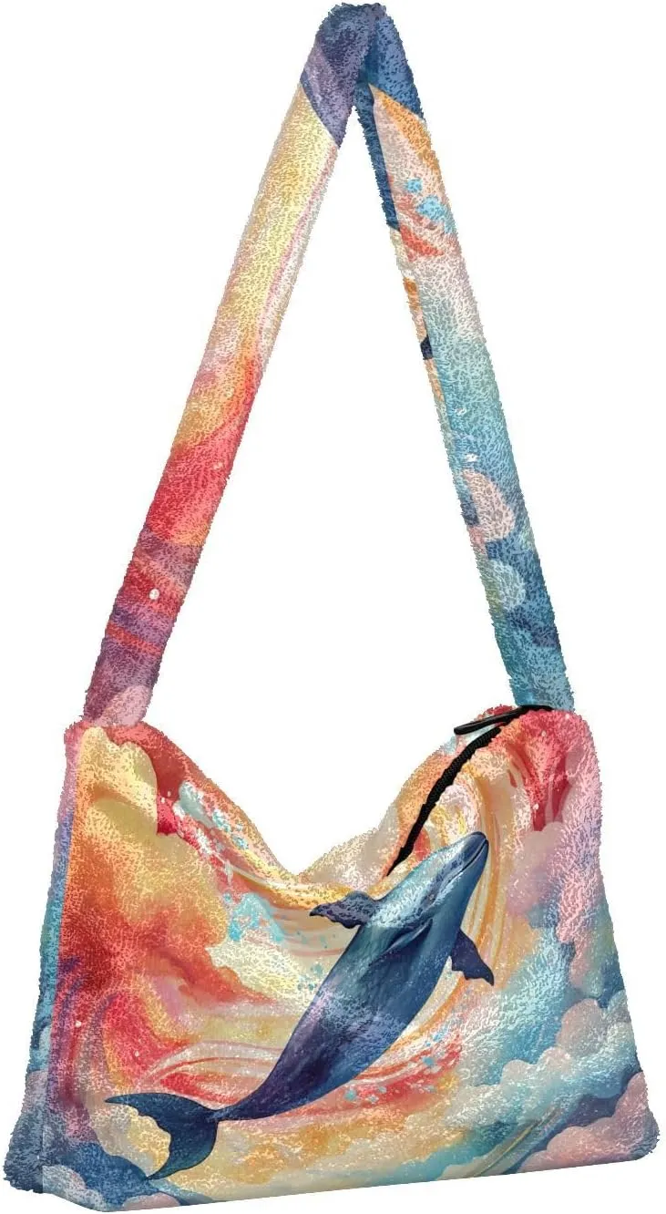 Botanical Pink Rose Magnolia Women Shoulder Bag Tote, Shoulder Handbag Women, Womens Outdoor Bag
