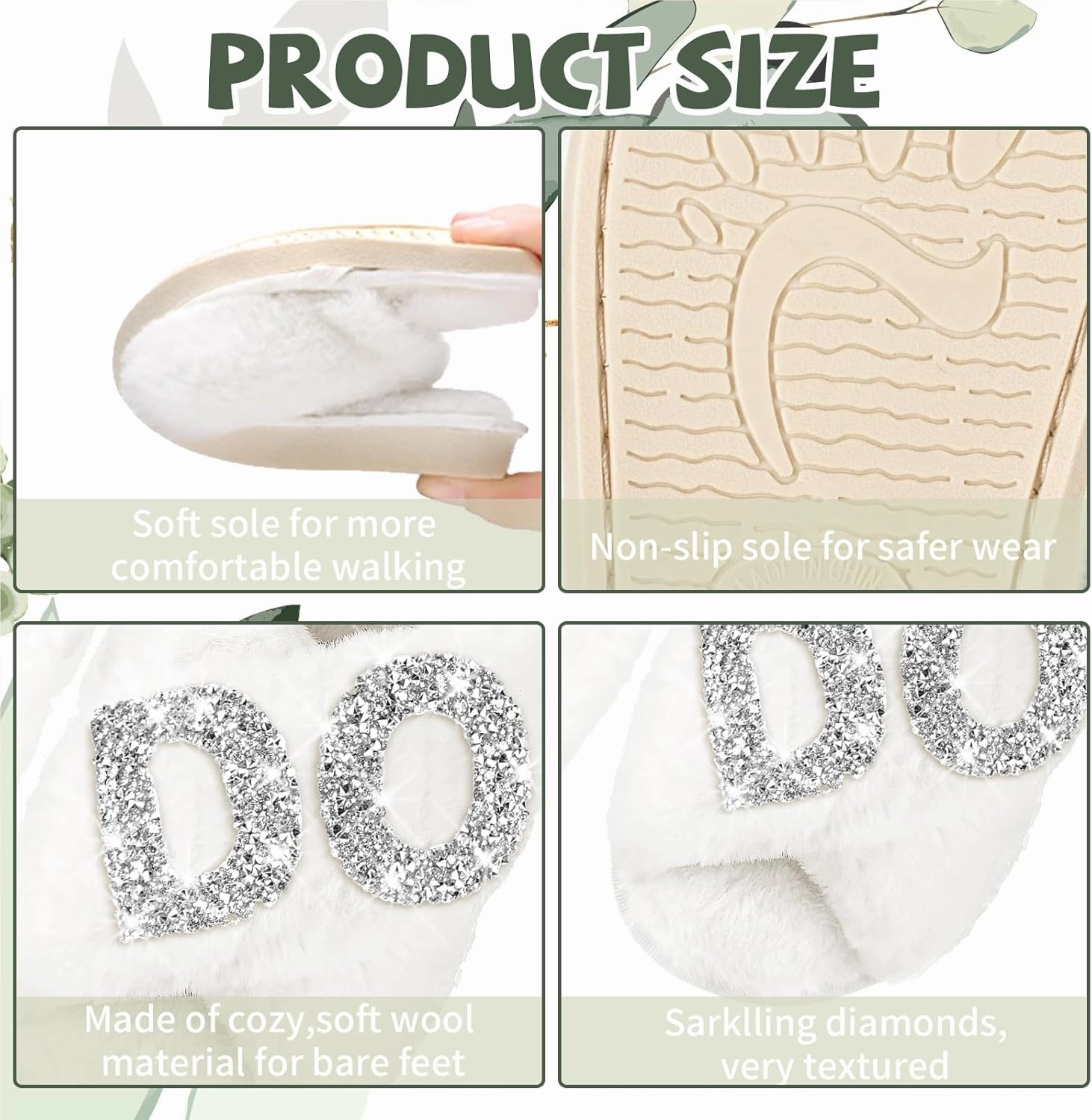 Bride Slippers for Wedding Day - White Bridal Shoes - 'I Do' Wedding Slippers for Brides