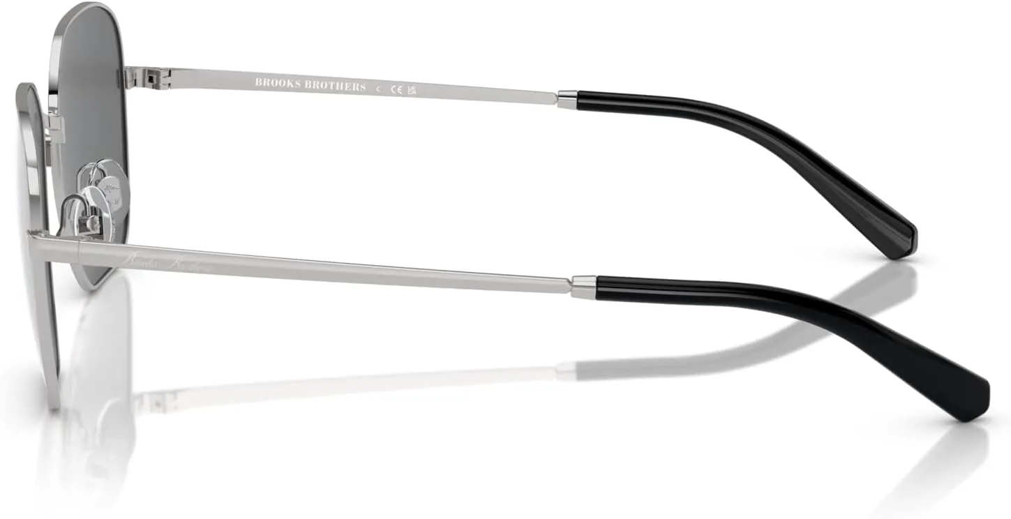Brooks Brothers Mens BB4066 Square Sunglasses