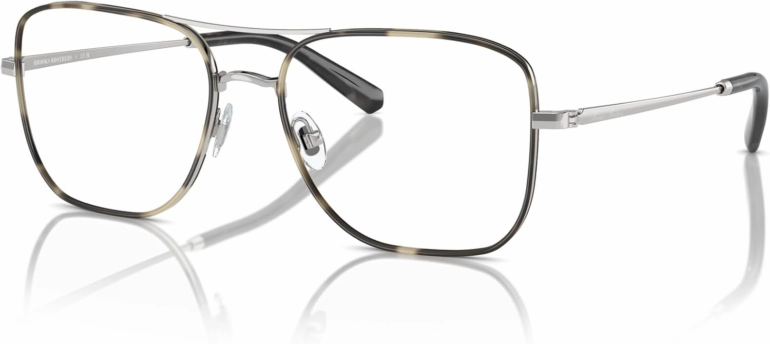 Brooks Brothers Men's Bb1114j Aviator Prescription Eyewear Frames