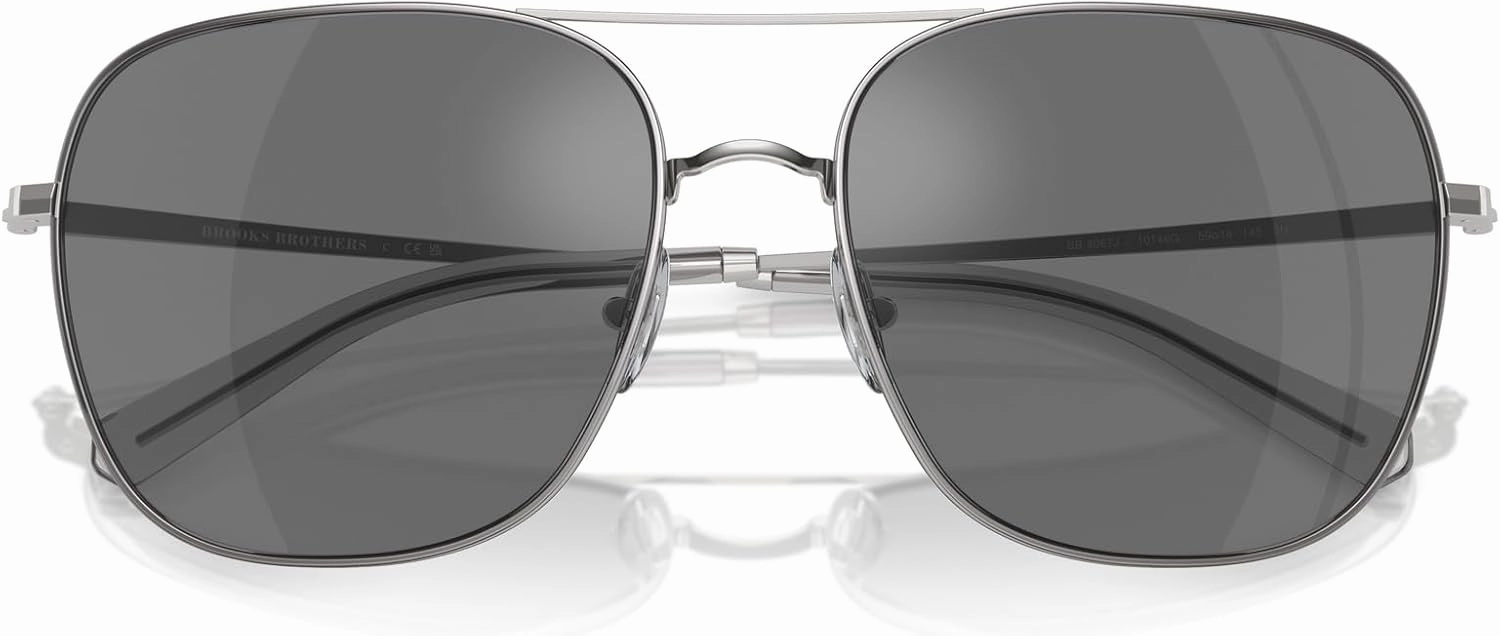 Brooks Brothers Men's Bb4067j Aviator Sunglasses