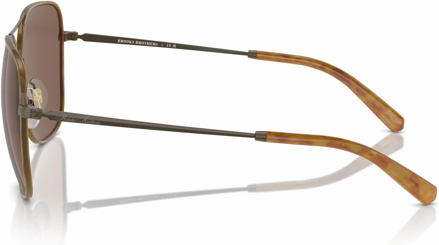 Brooks Brothers Men's Bb4067j Aviator Sunglasses