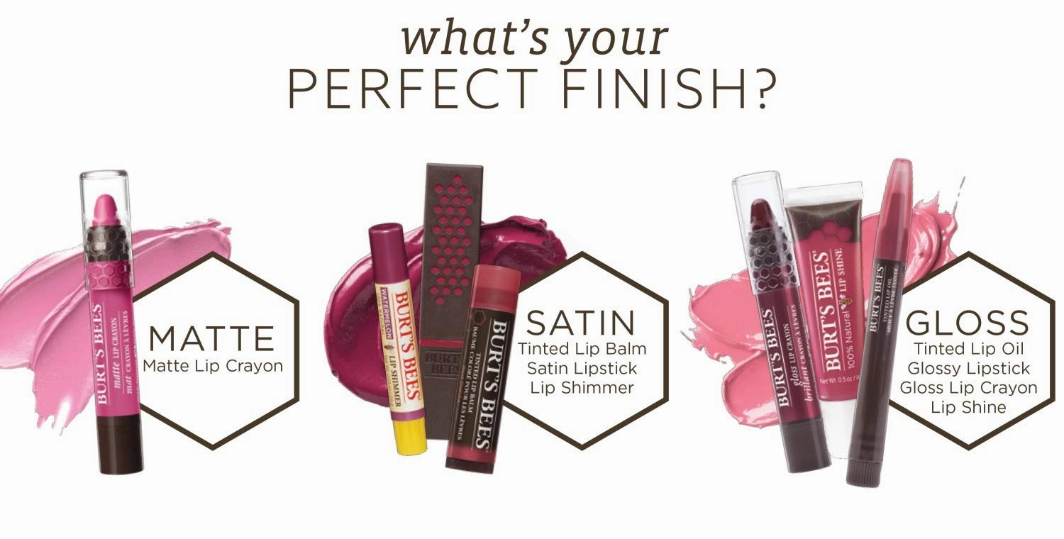 Burts Bees 100% Natural Glossy Lipstick, Nude Rain - 1 Tube