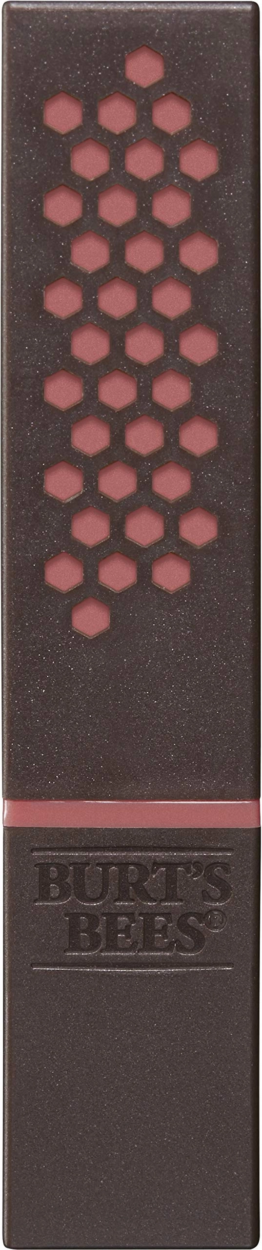 Burts Bees 100% Natural Glossy Lipstick, Nude Rain - 1 Tube