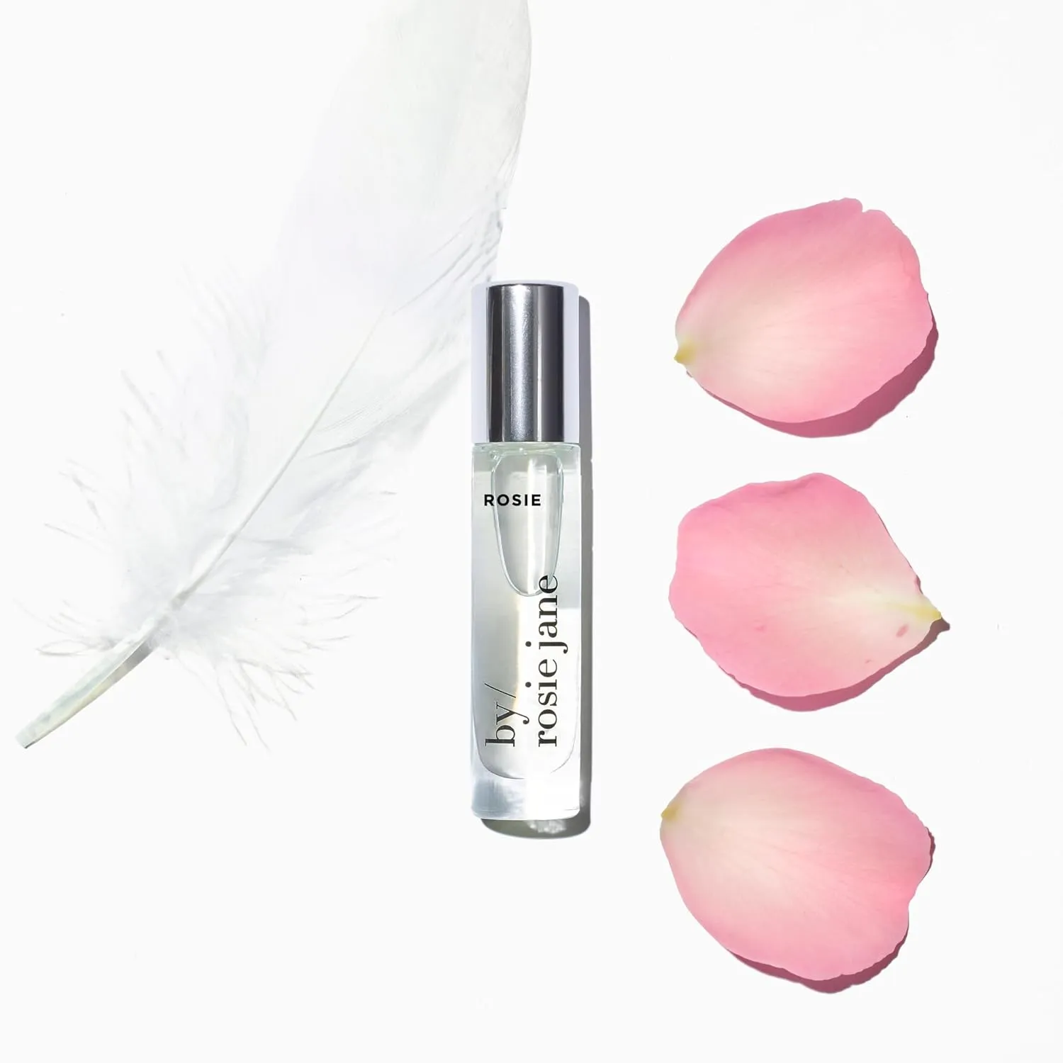 By Rosie Jane Fragrance Oil (Rosie) - Clean Fragrance for Women - Essential Oil Vial with Notes of Sheer Musk, Vanilla, Sweet Rose - Paraben-Free, Vegan, Cruelty-Free, Phthalate-Free (7.5ml)