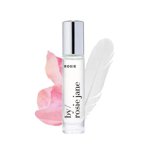 By Rosie Jane Fragrance Oil (Rosie) - Clean Fragrance for Women - Essential Oil Vial with Notes of Sheer Musk, Vanilla, Sweet Rose - Paraben-Free, Vegan, Cruelty-Free, Phthalate-Free (7.5ml)
