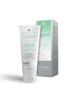 Celesty Beauty Oil-Free Moisturizer for Oily & Acne-Prone Skin Matte Finish Face Lightweight Hydration Pore Minimizer & Shine Control - 2 Fl Oz
