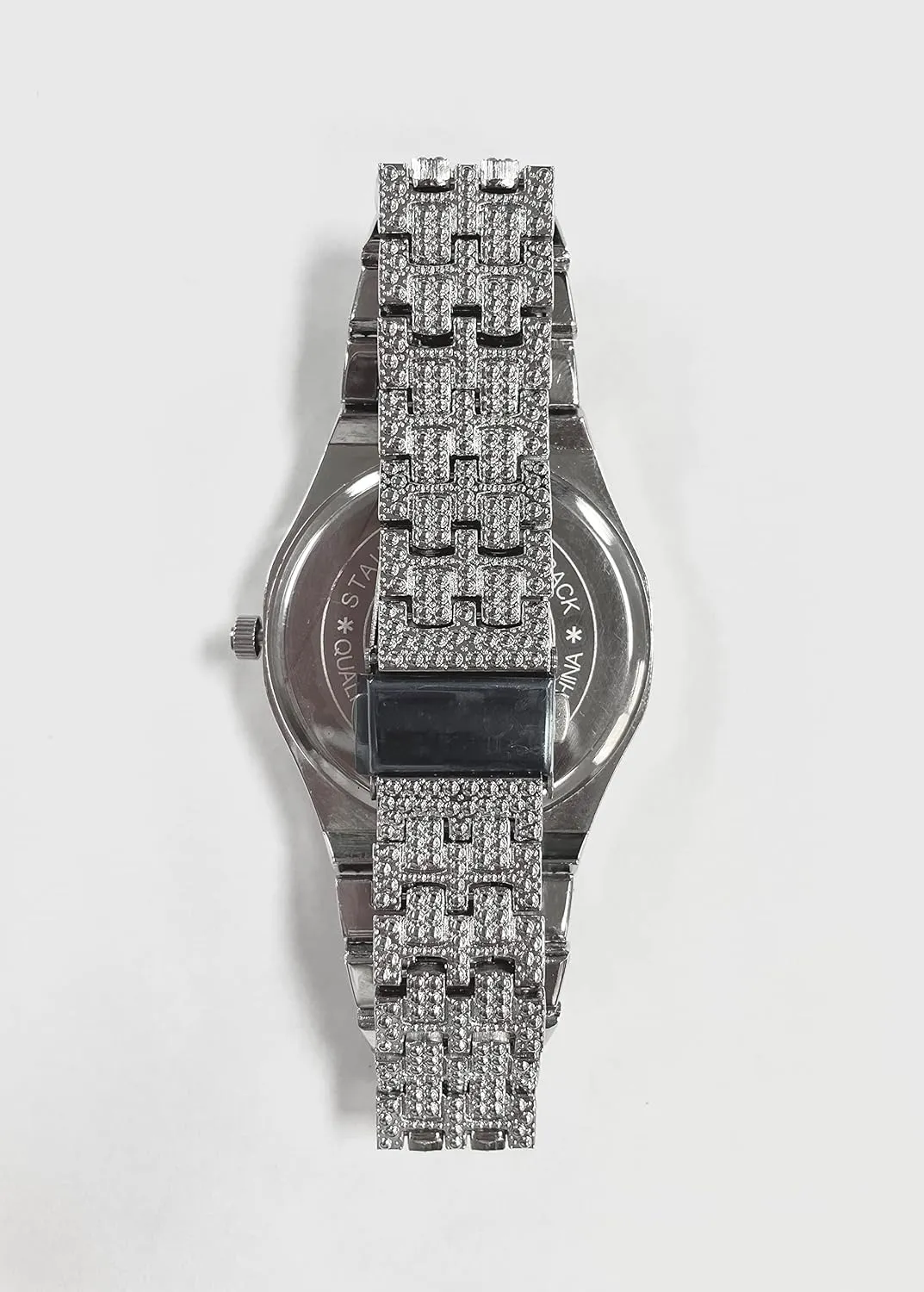 Charles Raymond Bling-ed Out Rapper's Luxury Hip Hop Mens Watch - Stand Out in Your Crew with This Bling Timepiece seen from Miles Away - 10227FAM