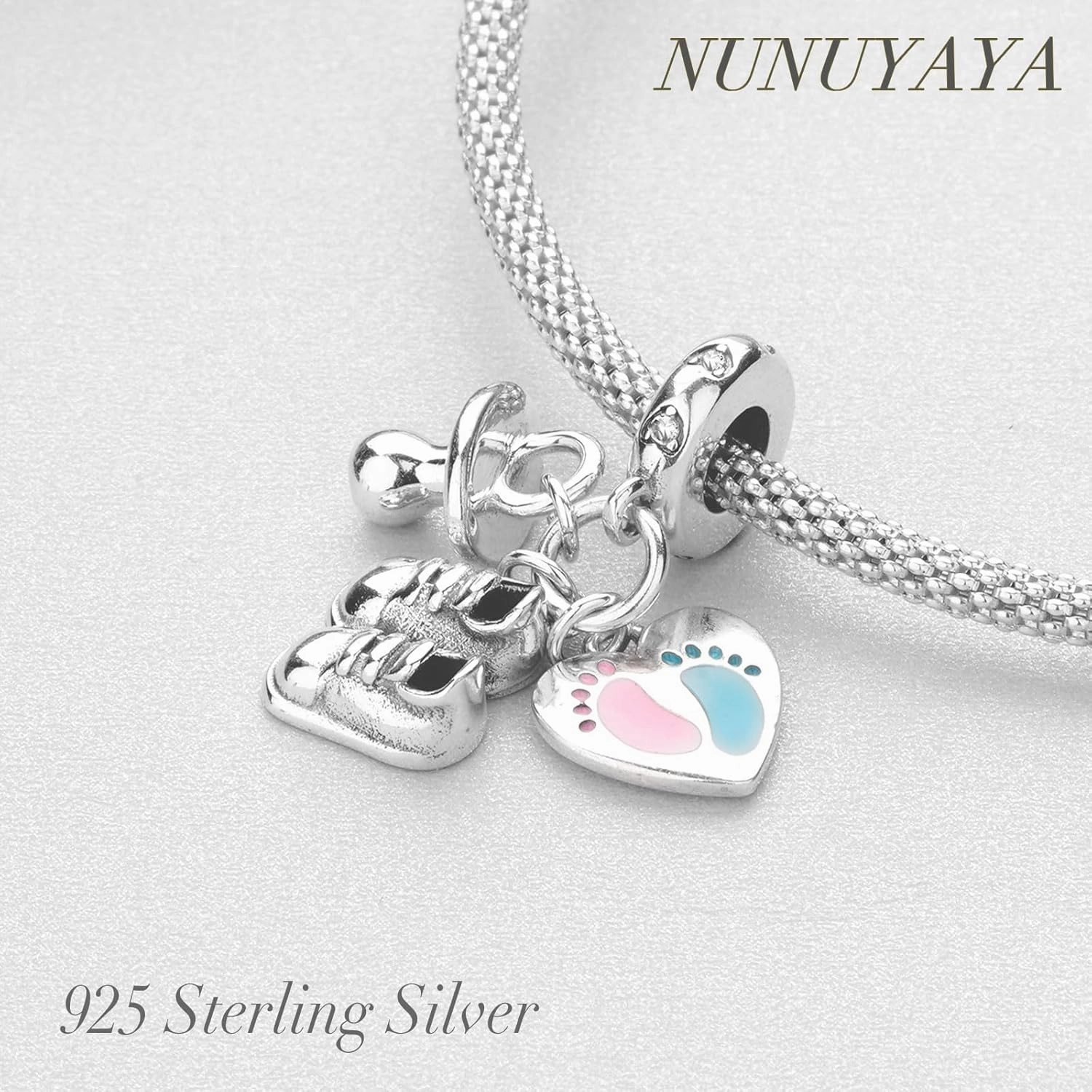 Charms 925 Sterling Silver Love Heart Boys Girls Air balloon Beads Dangle Pendant with 5A Cubic fit for Charm Bracelet for Woman Mother's Day Christmas Birthday Gift