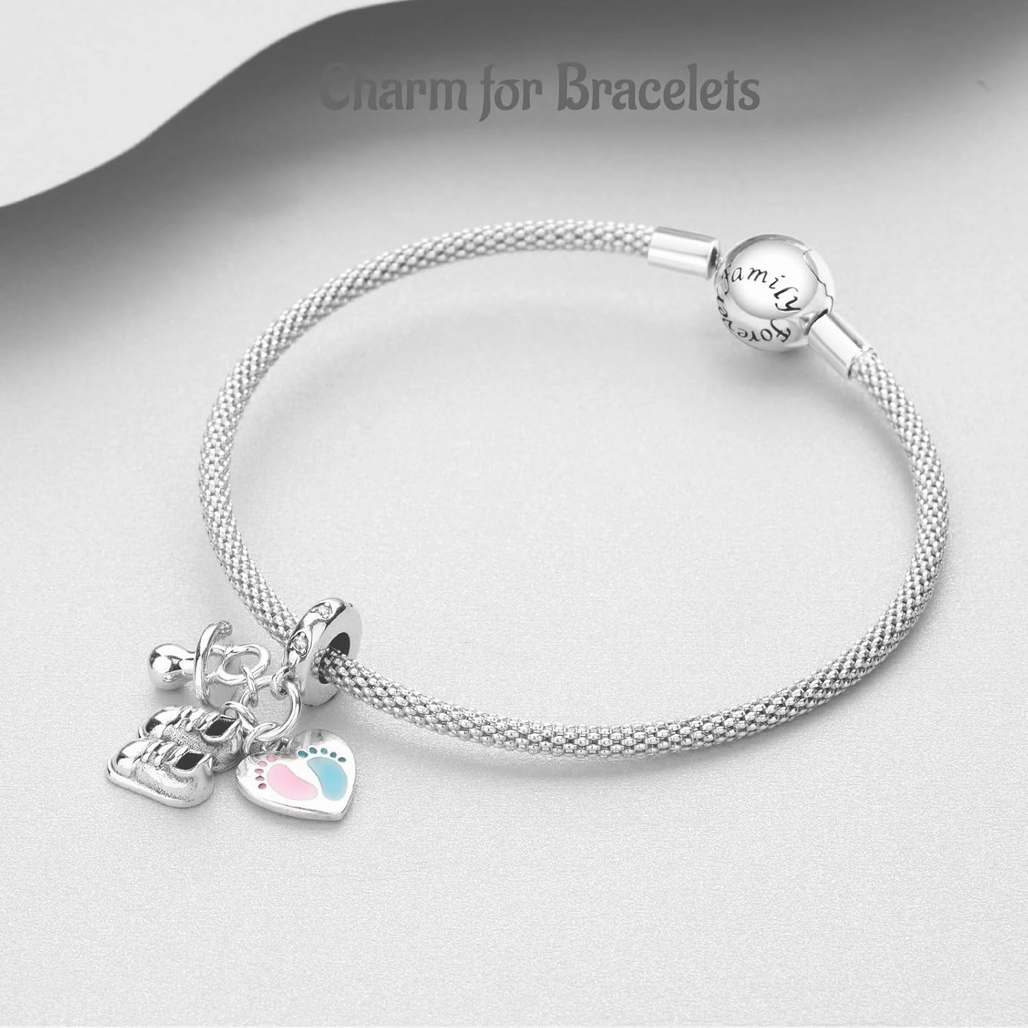 Charms 925 Sterling Silver Love Heart Boys Girls Air balloon Beads Dangle Pendant with 5A Cubic fit for Charm Bracelet for Woman Mother's Day Christmas Birthday Gift