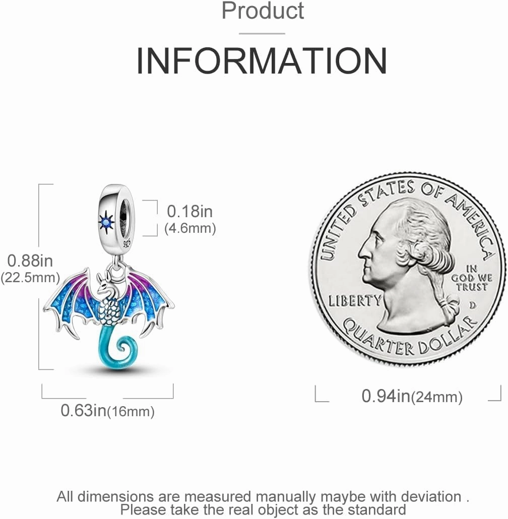 Charms Compatible with Pandora Bracelets, Sterling Silver Dangle Charms for Bracelets Necklaces Heart Butterfly Animal Travel Sunflower Moon Tree Kawaii Kitty Cute Cat Pendants Bead DIY Charm