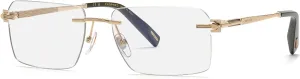 Chopard Men's Prescription Glasses Frames, Shiny Vintage Havana, 58/145/17
