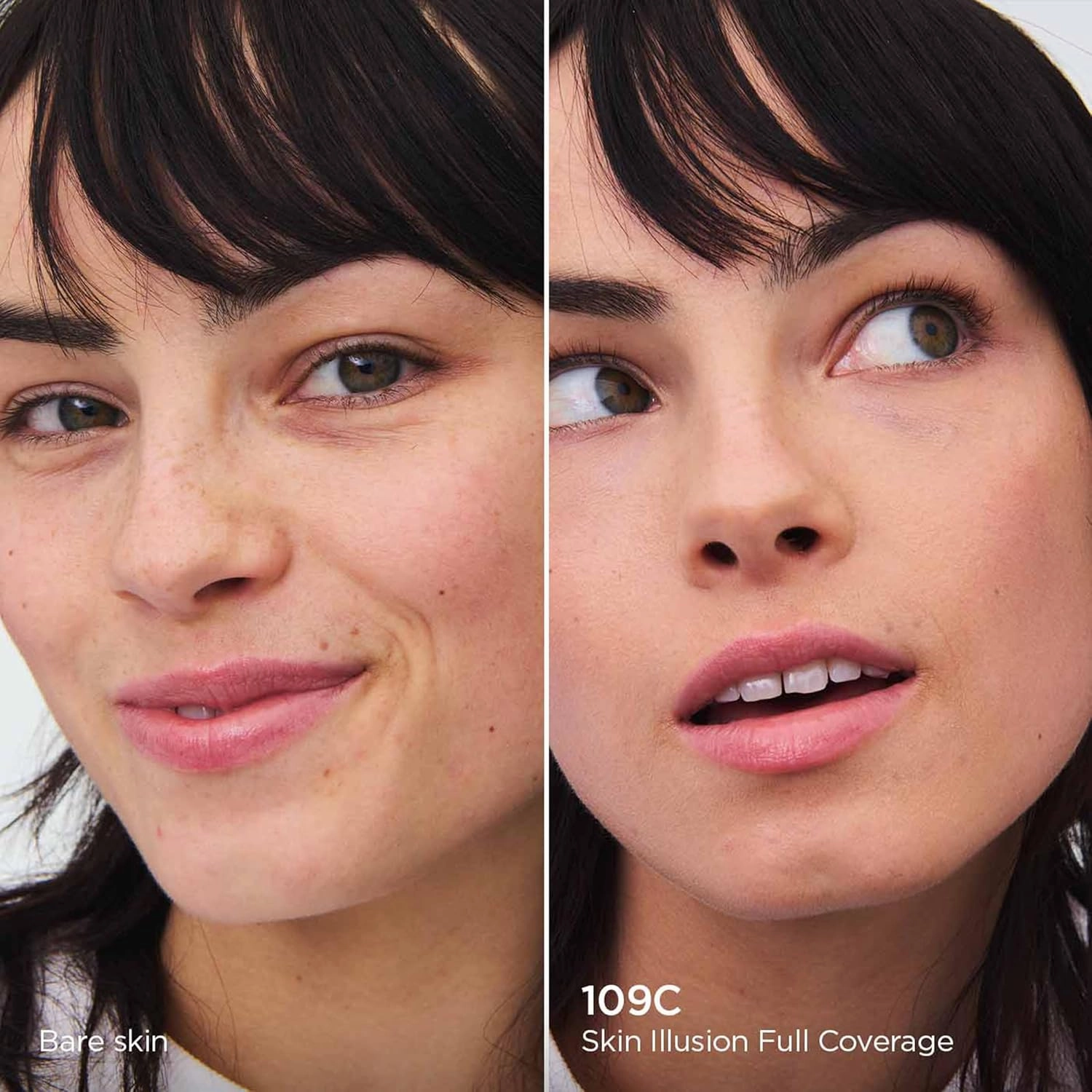 Clarins NEW Skin Illusion Longwear Full Coverage Foundation | Luminous Matte Finish | 24H* Hold and 24H** Hydration | Natural Looking Complexion | Transfer Proof, Sweat Proof and Smudge Proof