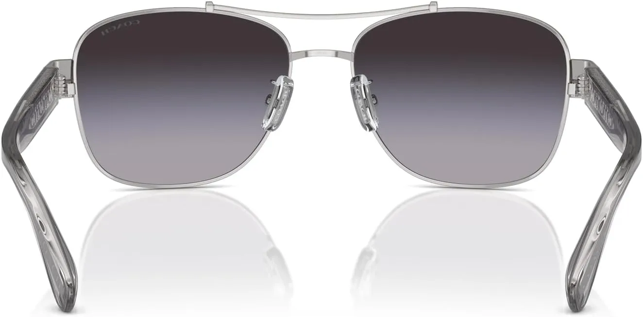 COACH Women's Hc7161 Aviator Sunglasses