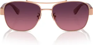 COACH Women's Hc7161 Aviator Sunglasses