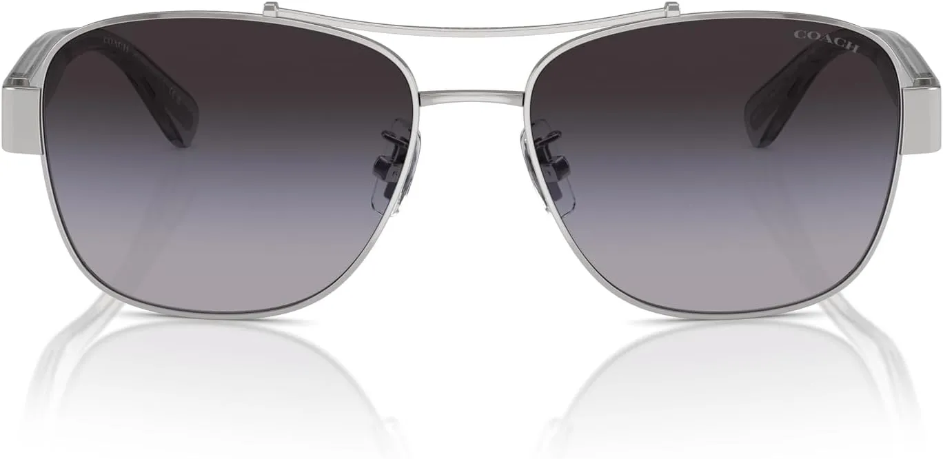 COACH Women's Hc7161 Aviator Sunglasses