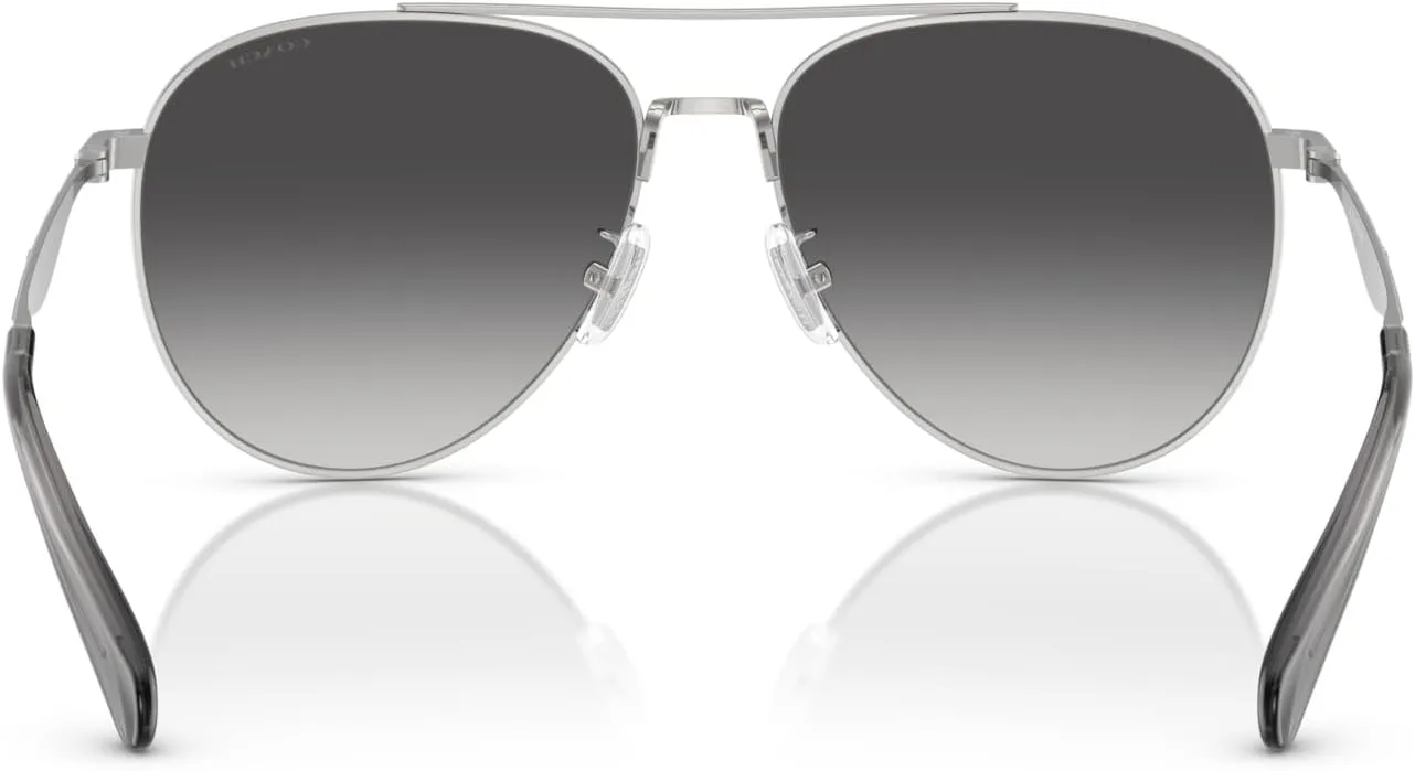 COACH Women's Hc7169 Aviator Sunglasses