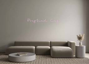 Custom Neon: Prashad Cafe