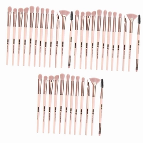 Didiseaon 3sets Cosmetic Brush Gold Makeup Tools Eyeshadow Brushes for Daily Handles for Makeup