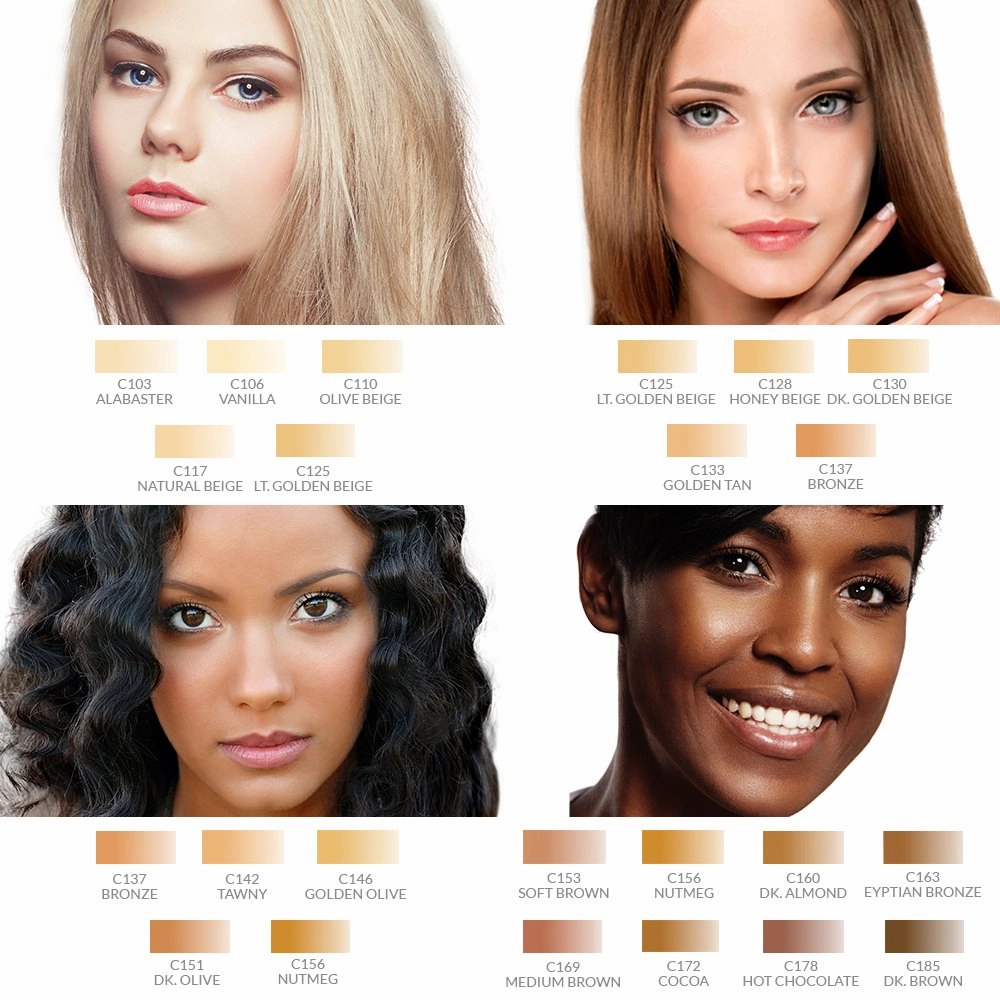 Dinair Airbrush Makeup Foundation | Hot Chocolate Sg178 | Soft Glow: Matte Finish | Size 1/4 oz.