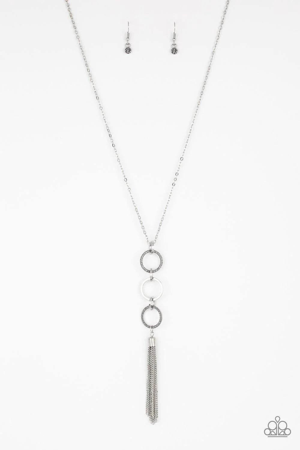 DIVA IN DIAMONDS - Silver Necklace