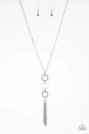 DIVA IN DIAMONDS - Silver Necklace