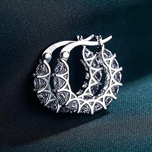 Earrings, Stud Earrings, Women's Earrings, Fashion Earrings, Simple Earrings, Crystal Earrings, Lace Earrings, Round Earrings