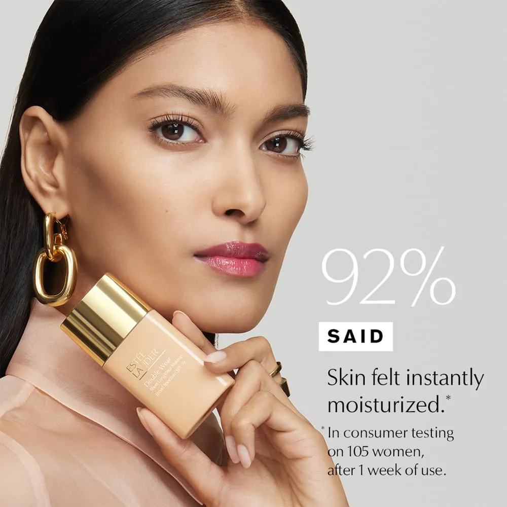 Estée Lauder Double Wear Sheer Matte Foundation SPF 19 | 12-Hour Wear, 1.0 Fl Oz